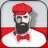 Hipster Camera Stickers – Photo Edit.or With Cool Mustache.s And Beard.s For Face