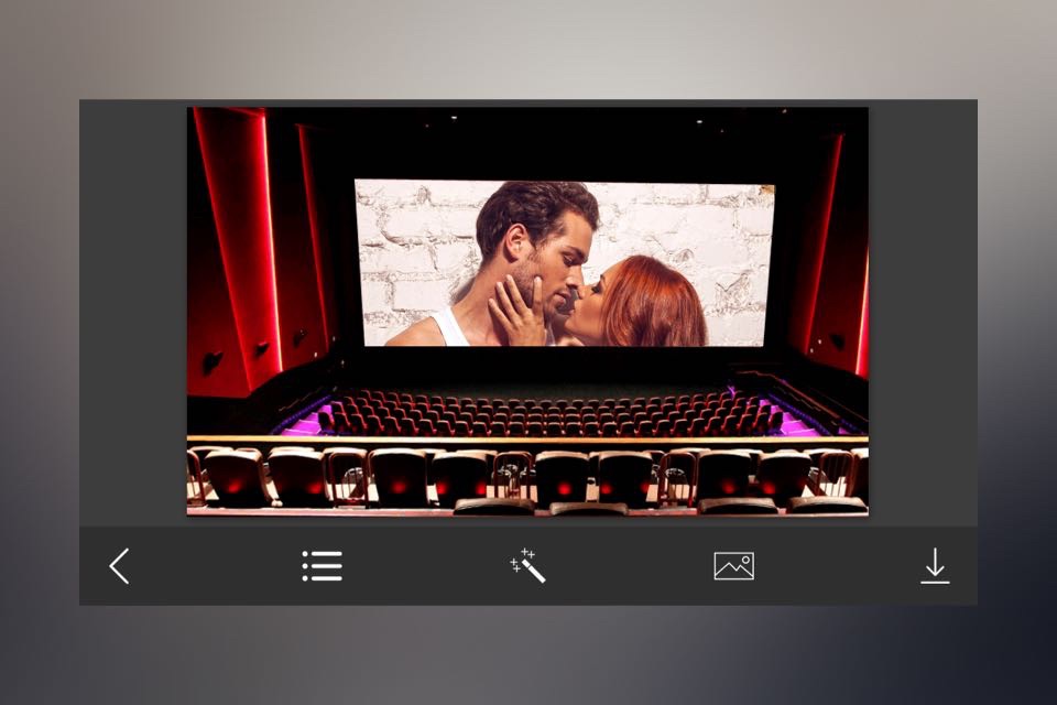 Movie Theater Photo Frames - Elegant Photo frame for your lovely moments screenshot 4