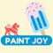 Paint Joy allows for quick and easy drawing and doodling