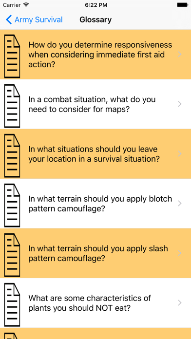 How to cancel & delete Army Survival Guide & Flashcards from iphone & ipad 3