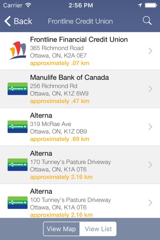 Frontline ATM Locator screenshot 4