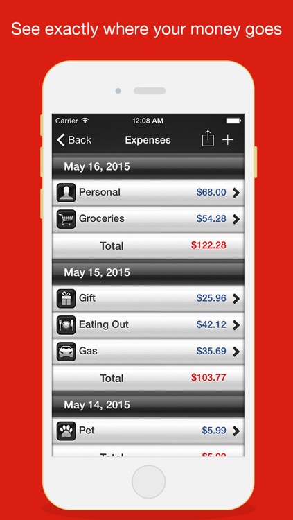 Budget Saved - Personal Finance and Money Management Mobile Bank Account Saving App
