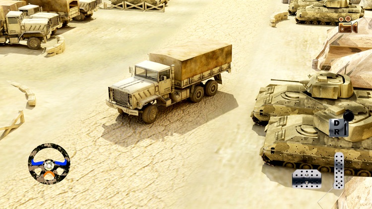 Military Truck Driver 3d