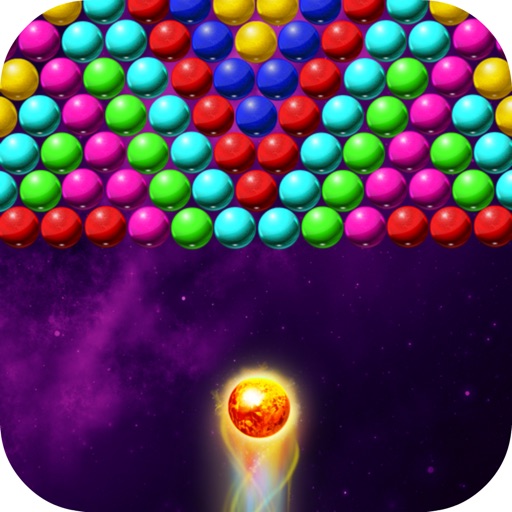 Bubble Popping Sky Deluxe - Puzzle Bubble Edition Icon