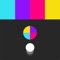 Follow color pattern to cross multi colored obstacle in this paced action game