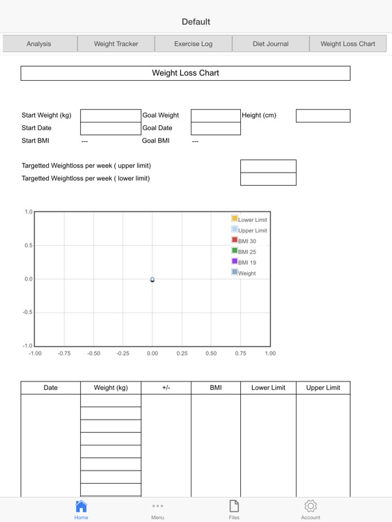 Personal Weight Tracker screenshot-3