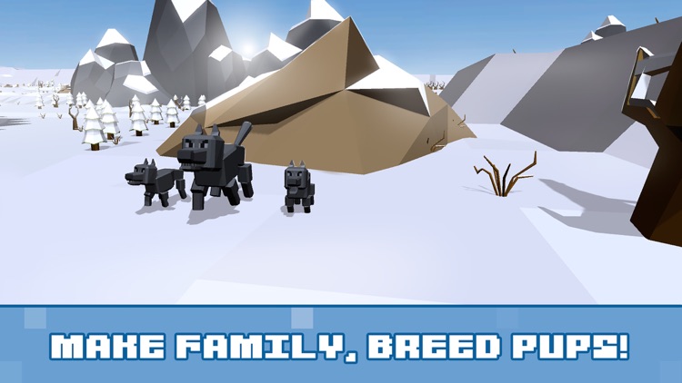 Pixel Wolf Survival Simulator Full