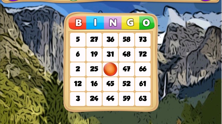 National Parks Bingo - United States Parks and Bingo All In One