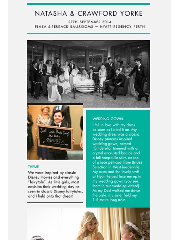 Hyatt Weddings Bridal Magazine for iPad screenshot 2