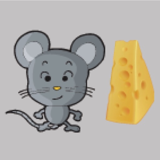 Moving Cheese - let mouse to eat cheese as many as possible Icon