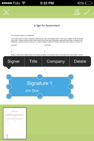 e-Sign for Government screenshot 4