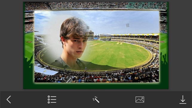 Criket Ground Photo Frames - Instant Frame Maker & Photo Edi(圖2)-速報App