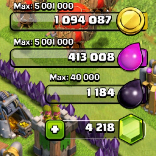 FREE Gems for Clash of Clan icon