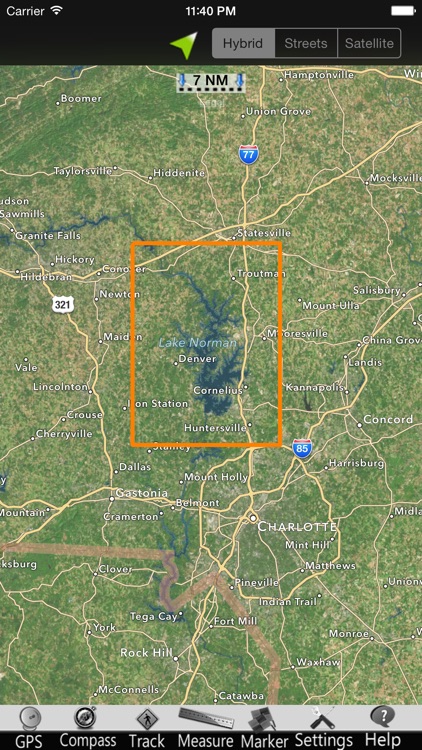 Lake Norman GPS Nautical charts screenshot-4