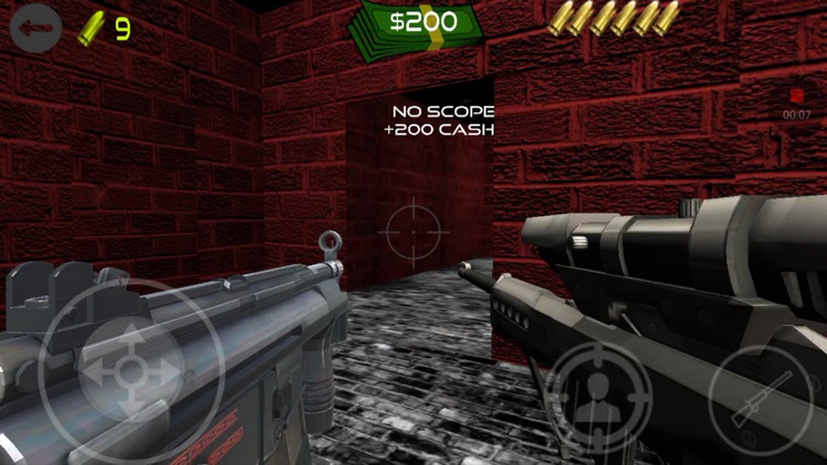 Escape the Dark Corridors Machine Gun Kill (an fps zombie sniper headshot game)