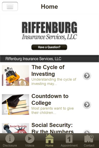 Riffenburg Insurance Services, LLC screenshot 2