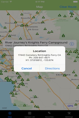 California – Camps & RV spots screenshot 4
