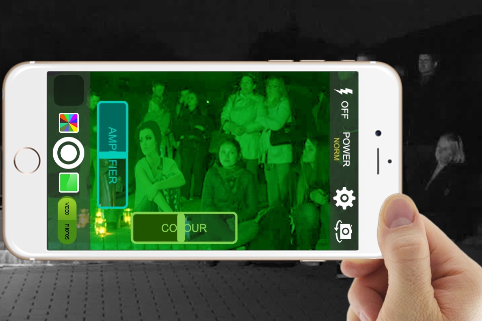 Night Vision! Camera Mode Free screenshot 2