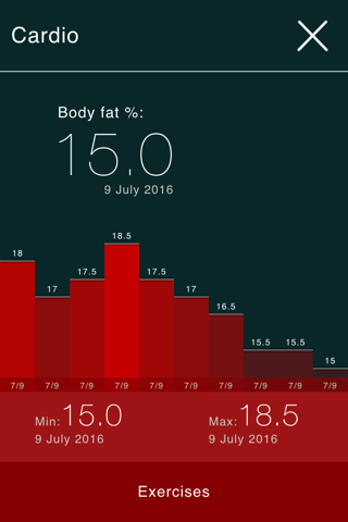 Gymap - free visual workout log & interval timer screenshot 4
