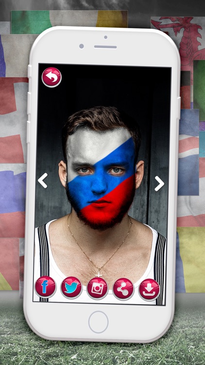 Flag On Face Photo Booth – Paint.ing & Morph.ing Pics In Colors Of Your Country screenshot-4