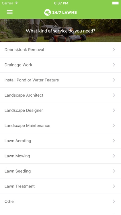 24/7 Landscaping App - Find top landscapers in your area