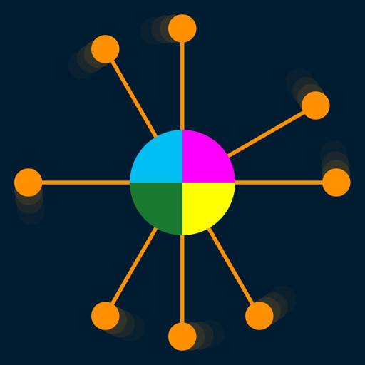 Dots Shooter - Shoot Color Dot to Spinny Wheel Icon