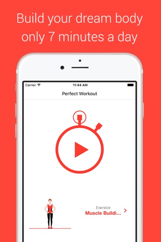 Muscle Building Workout - Your Personal Fitness Trainer for power, endurance and strength screenshot 2