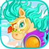 Unicorn Knight - Girl Makeup Free Games