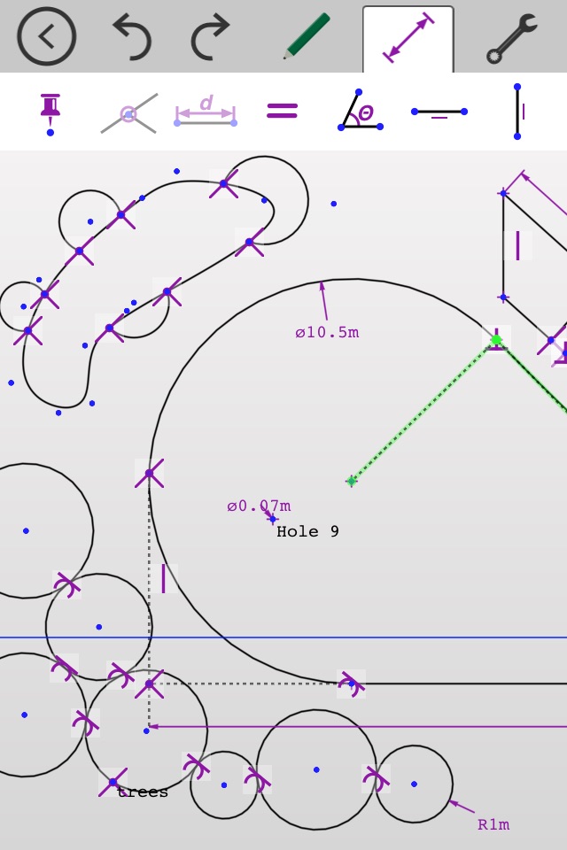 Updraw - create 2D CAD drawings with dimensions screenshot 3