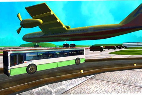 Driving Simulator Bus Drive 3D Park Buses Maximum Traffic Chaos Airport Games screenshot 2