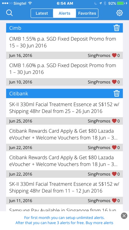 DEALert - Singapore Discount, Promo, and Deals’ Alert