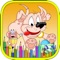 Perfect for Kids Playing Cute dog sheets painting coloring pages for babies kids and adult is the wonderful coloring application with this fun game for kids, you can learn about the color while playing and drawing