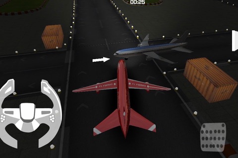 Airplane Flight Pilot Parking Mania Plane on Runway Race Simulator screenshot 2