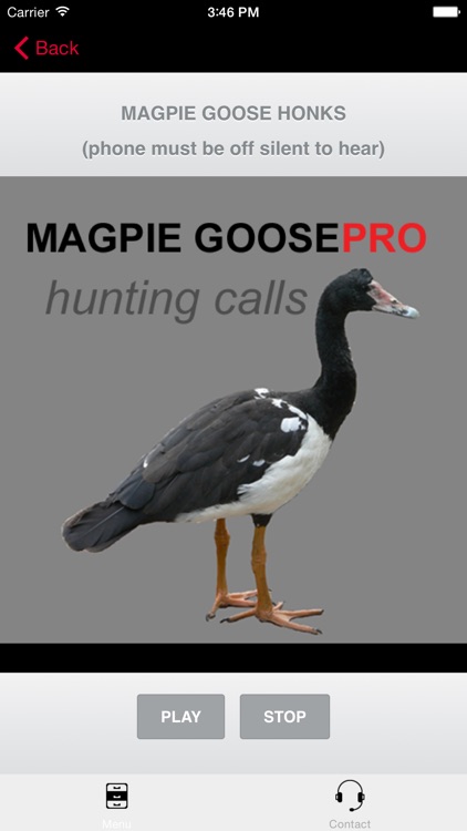 REAL Magpie Goose Calls - Hunting Calls for Magpie Geese - (ad free) BLUETOOTH COMPATIBLE