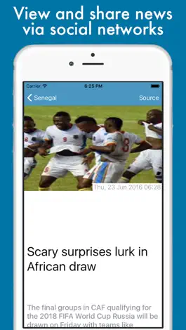 Game screenshot Football News - Africa Edition hack