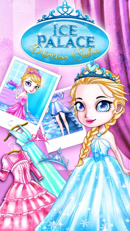 Ice Palace Princess Salon - Hair Care, Makeup & Dress Up