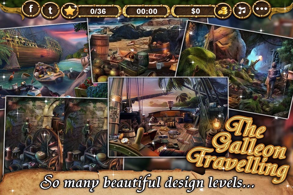 The Galleon Travelling - Hidden Objects game for kids and adults screenshot 4