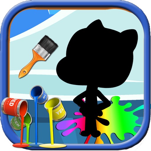 Coloring Game For Kids Gumball  Games Edition iOS App