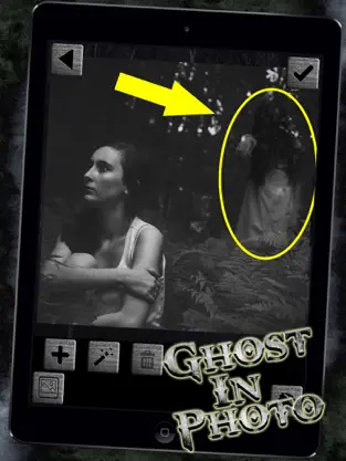 Captura 2 Fantasma En La Foto! - Editor De Estudio De Miedo Y De Radar Con Cámara Fantasma Espíritu De Terror iphone