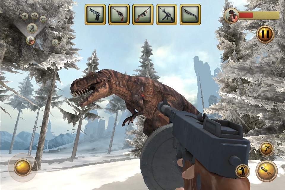 Jurassic Dinosaur Hunting 3D : Ice Age screenshot 2