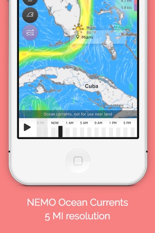 Windria - Florida (NOAA high-res Wind/waves/currents forecast) screenshot 4
