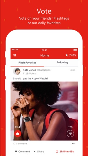 Flashtag - Get quick opinions(圖1)-速報App