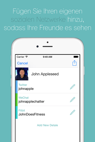 Detale - Find Your Friends Across All Their Social Networks screenshot 2