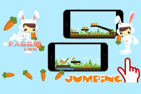 Rabbit Run Bunny - fun games for free screenshot 2
