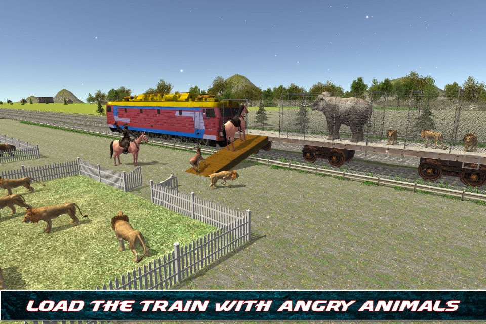 Angry Animals Train Transport 2016 screenshot 3