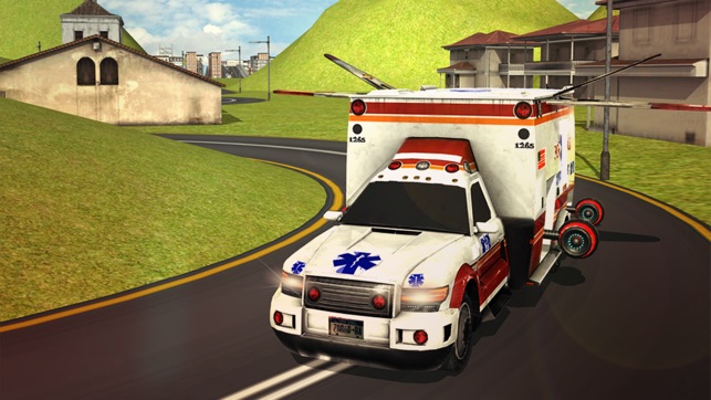 Flying Ambulance 3d Simulator 2016(圖4)-速報App