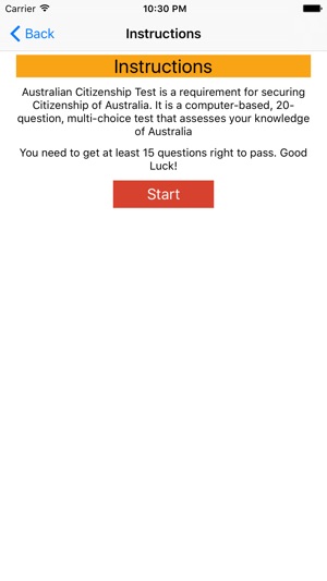 Australia Citizenship Test Pro - Free 500 Question(圖4)-速報App