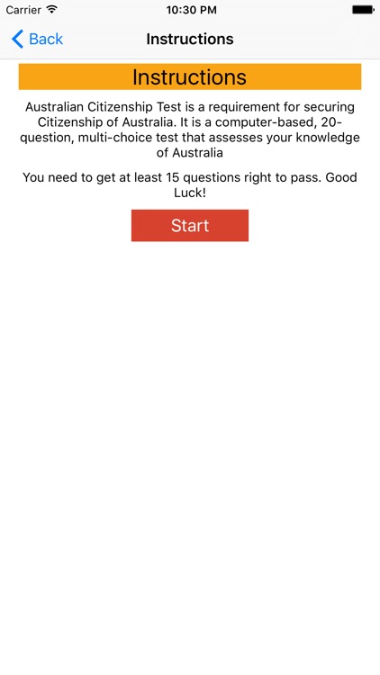 Australia Citizenship Test Pro - Free 500 Question screenshot-3