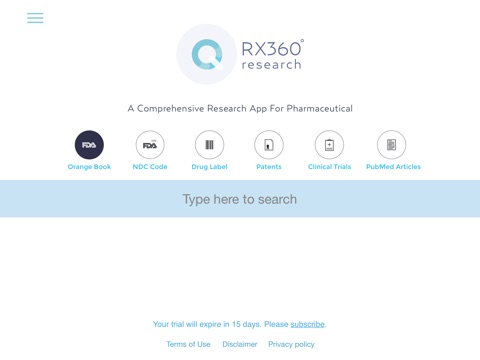 RX360 Research screenshot 2
