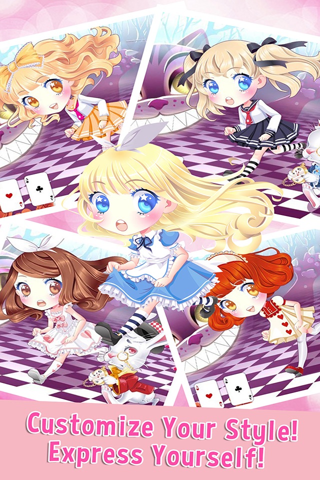 Alice Run - Dress Up and Makeover Cute Game for Kids screenshot 3